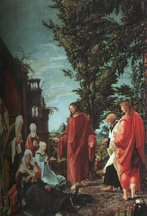 Albrecht Altdorfer Christ Taking Leave of His Mother